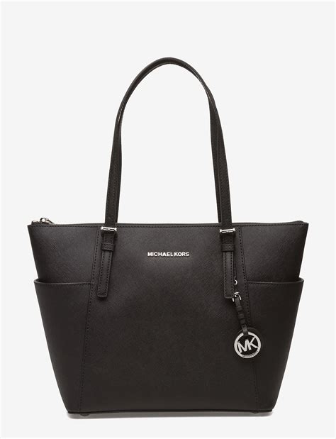 michael kors ew tote black